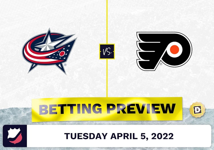 Blue Jackets vs. Flyers Prediction and Odds - Apr 5, 2022