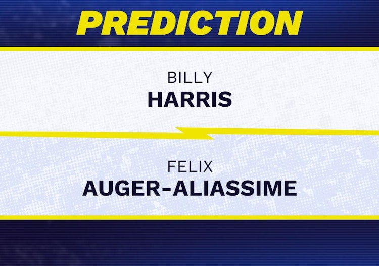 Billy Harris vs Felix Auger-Aliassime Tennis Prediction.