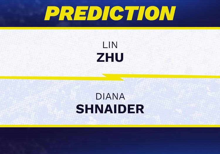 Lin Zhu vs Diana Shnaider Tennis Prediction.