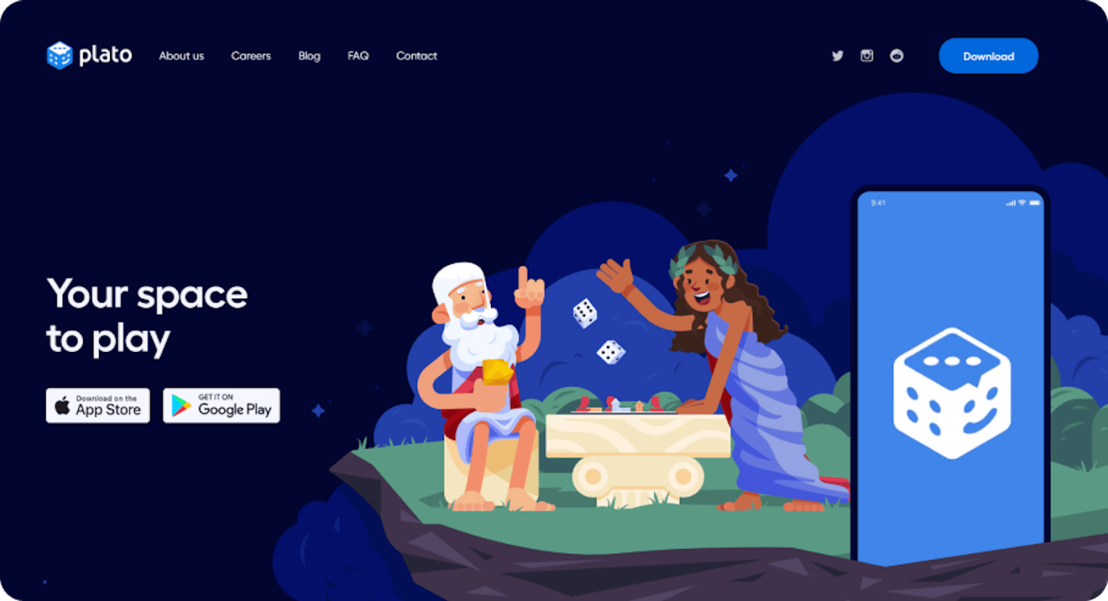 Plato website