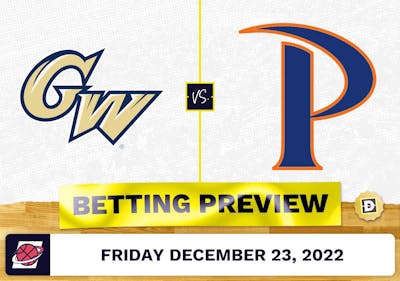 George Washington vs. Pepperdine CBB Prediction and Odds - Dec 23, 2022