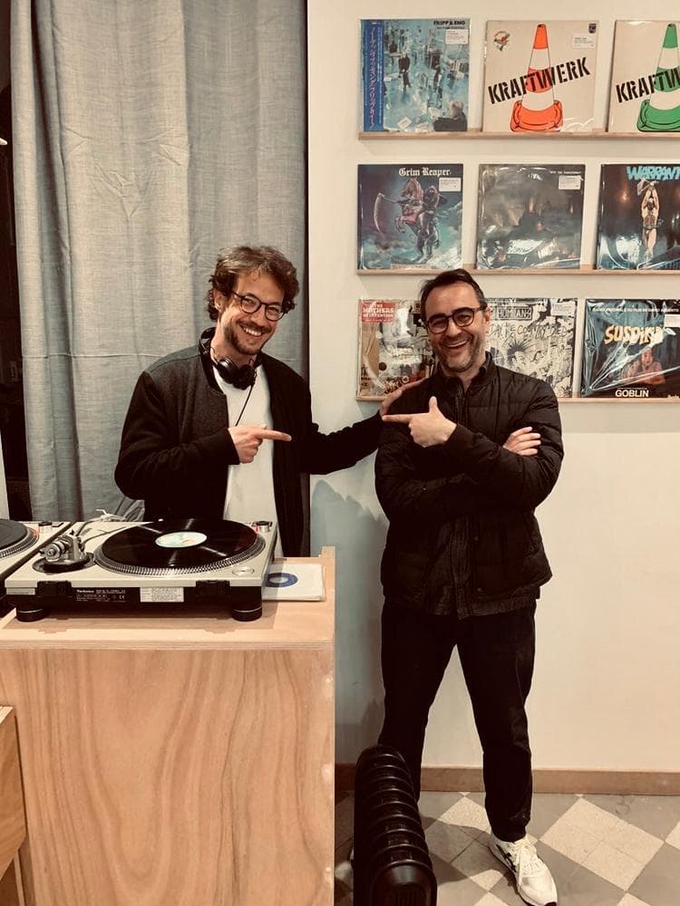 Anders Sicre with Julien Achard