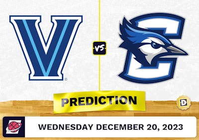 Villanova vs. Creighton Prediction, Odds, College Basketball Picks  [12/20/2023]