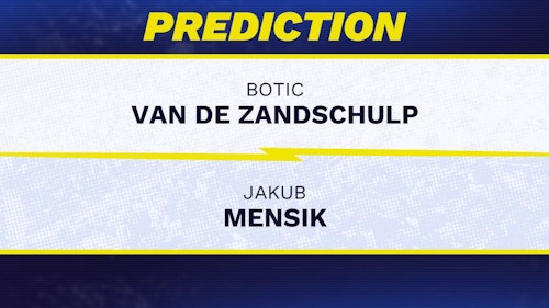 Botic Van de Zandschulp vs. Jakub Mensik prediction, odds, picks for ATP Montreal 2026