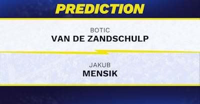 Botic Van de Zandschulp vs. Jakub Mensik prediction, odds, picks for ATP Montreal 2026