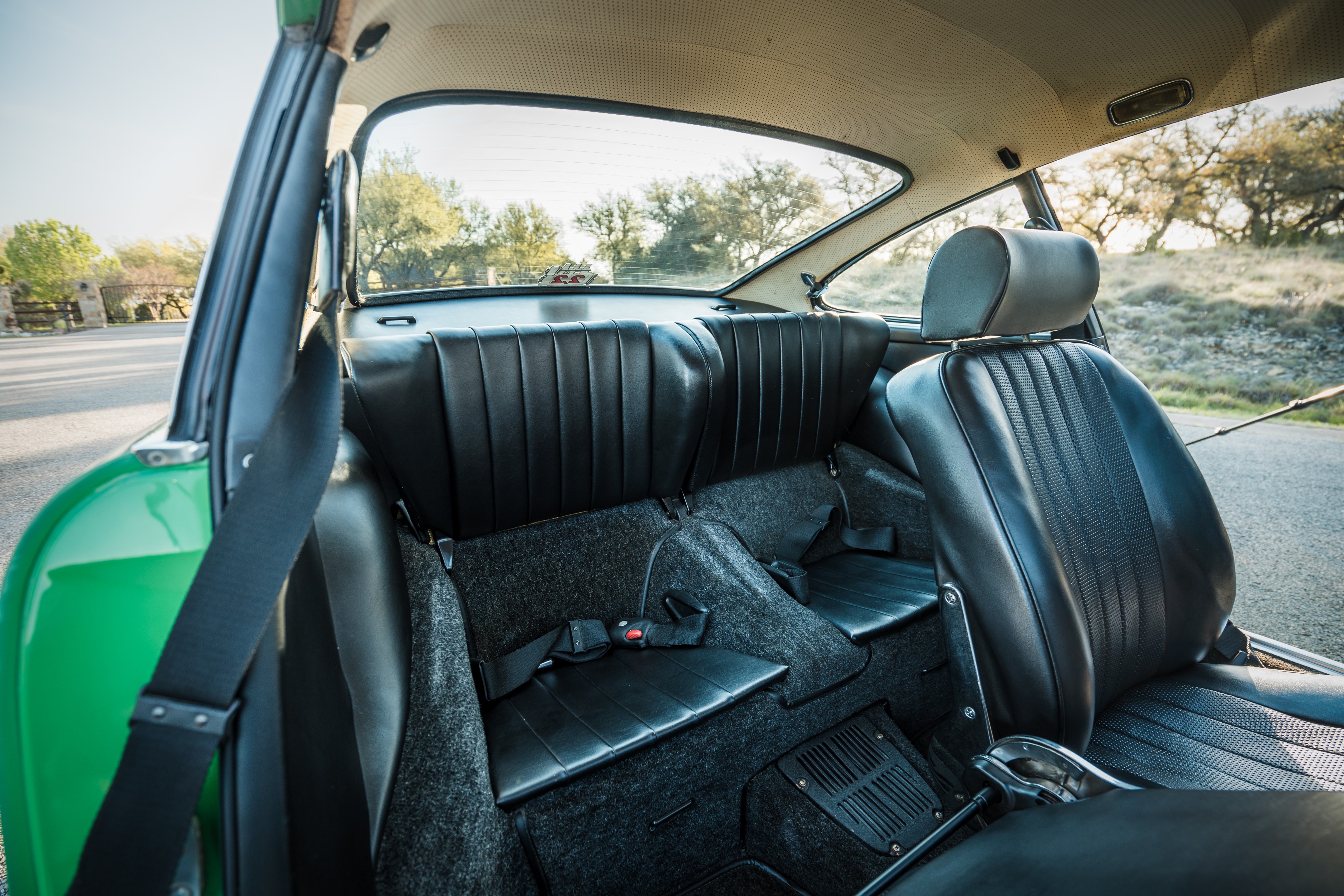 Rear seats from a 1971 911E