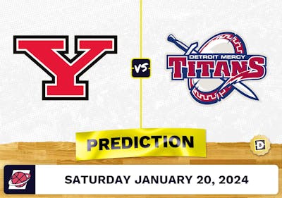 Youngstown State vs. Detroit Mercy Prediction, Odds, College Basketball Picks [1/20/2024]