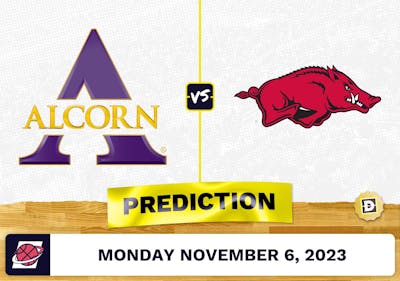 Alcorn State vs. Arkansas Basketball Prediction - November 6, 2023