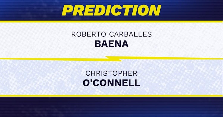 Roberto Carballes Baena vs Christopher O'Connell Tennis Prediction.