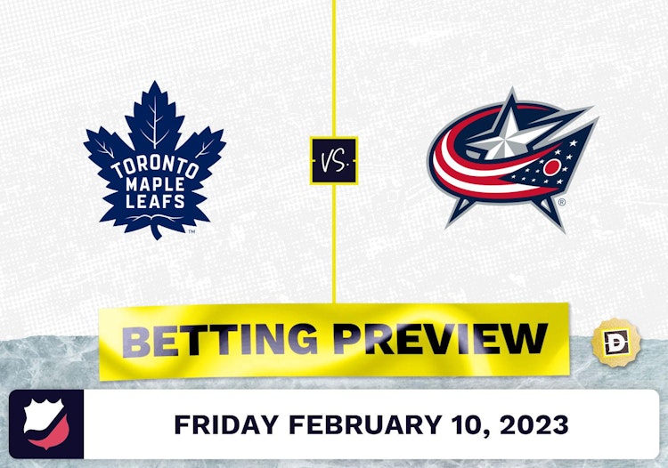 Maple Leafs vs. Blue Jackets Prediction and Odds - Feb 10, 2023