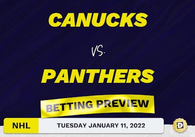 Canucks vs. Panthers Predictions and Odds - Jan 11, 2022