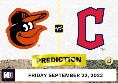 Orioles vs. Guardians Prediction for MLB Friday [9/22/2023]