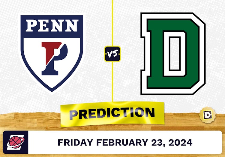 Pennsylvania vs. Dartmouth Prediction, Odds, College Basketball Picks [2/23/2024]