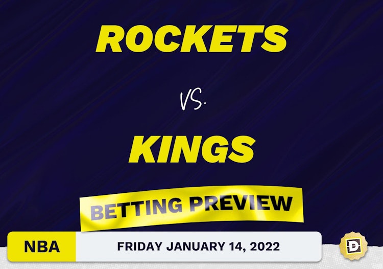 Rockets vs. Kings Predictions and Odds - Jan 14, 2022