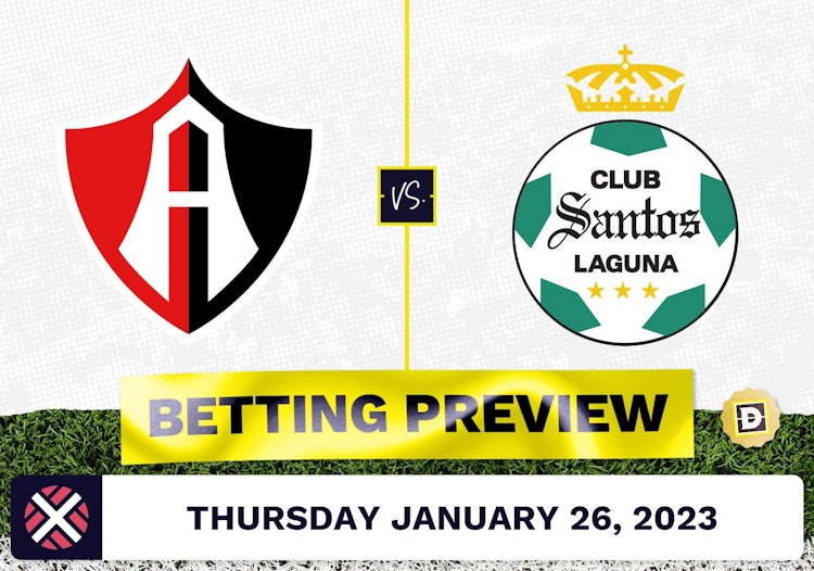 Atlas vs. Santos Laguna Prediction and Odds - Jan 26, 2023