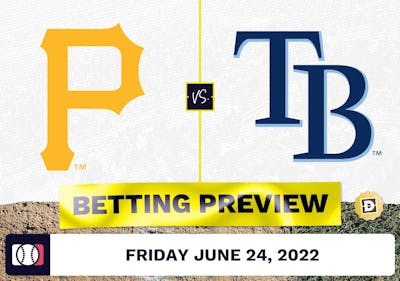 Pirates vs. Rays Prediction and Odds - Jun 24, 2022