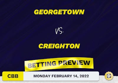 Georgetown vs. Creighton CBB Predictions and Odds - Feb 14, 2022