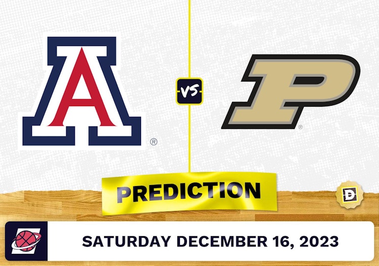 Arizona vs. Purdue Prediction, Odds, Picks for College Basketball Saturday [12/16/2023]