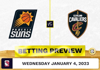 Suns vs. Cavaliers Prediction and Odds - Jan 4, 2023