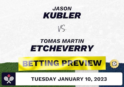 Jason Kubler vs. Tomas Martin Etcheverry Predictions - Jan 10, 2023