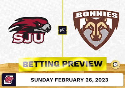 Saint Joseph's (PA) vs. St. Bonaventure CBB Prediction and Odds - Feb 26, 2023