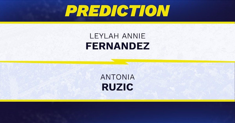 Leylah Fernandez vs Antonia Ruzic Tennis Prediction.