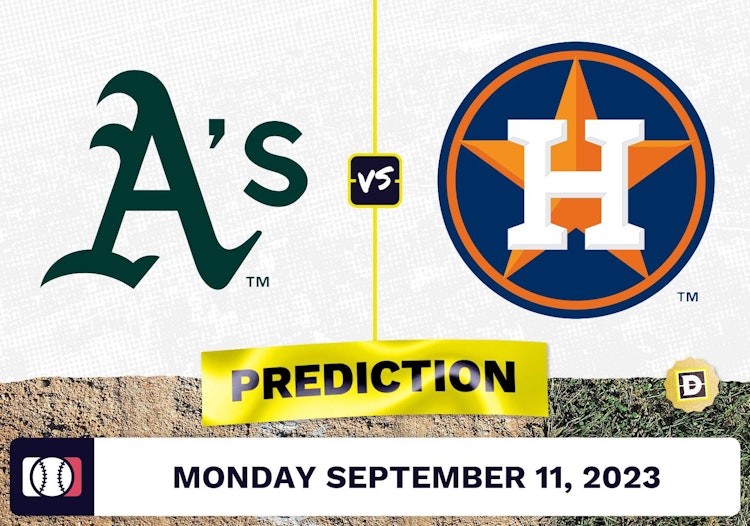 Athletics vs. Astros Prediction for MLB Monday [9/11/2023]