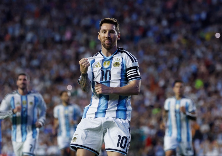 World Cup guide with predictions for soccer betting on Tuesday featuring Messi, Haaland, and Mbappe.