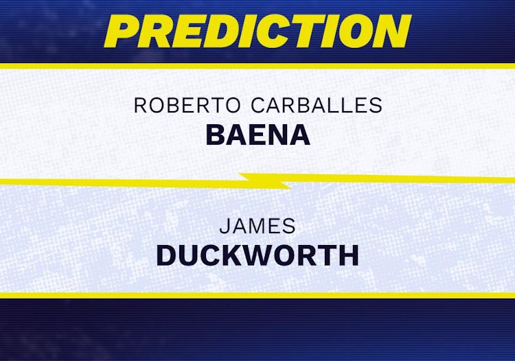 Roberto Carballes Baena vs James Duckworth Tennis Prediction.