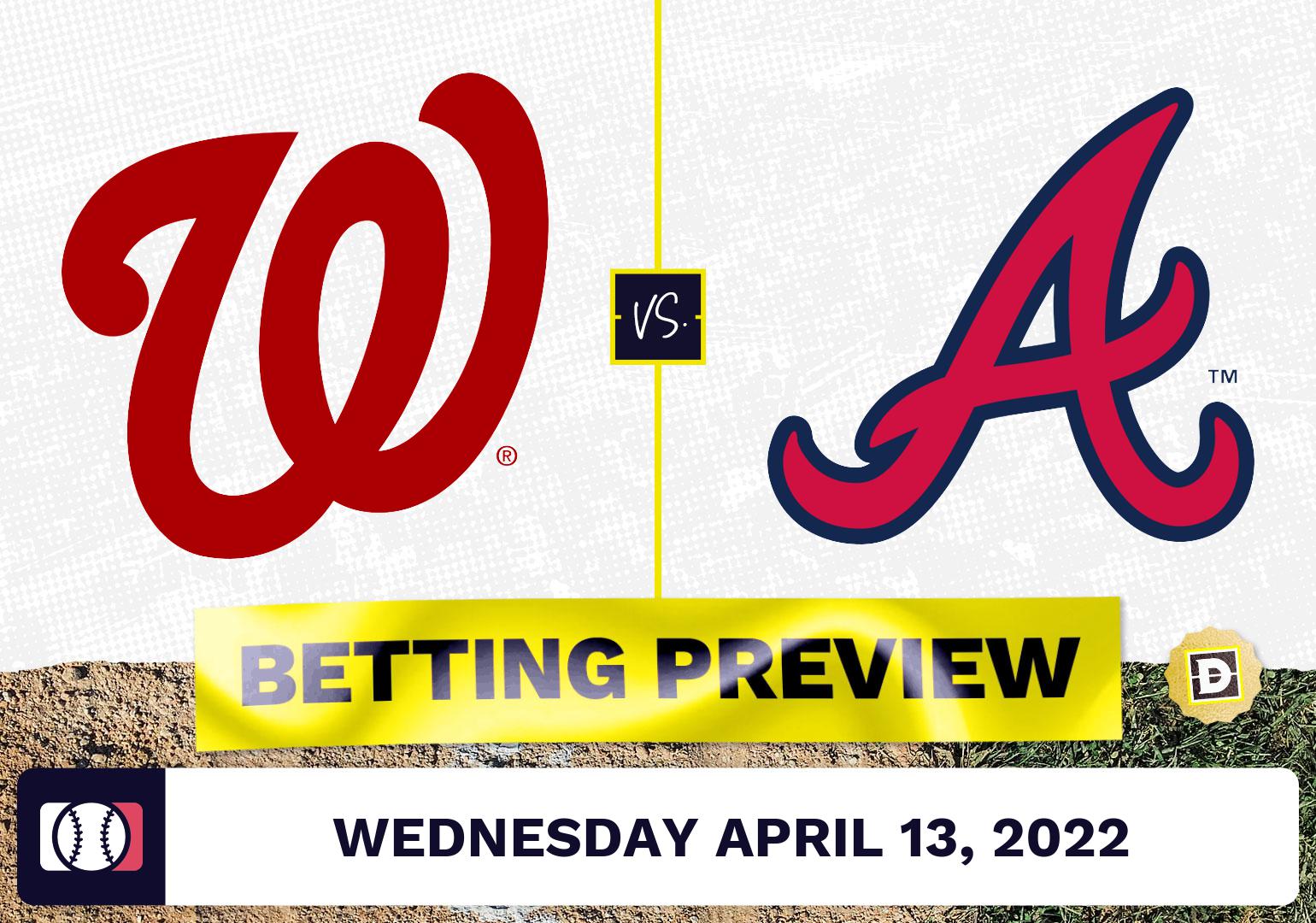 Nationals vs. Braves Prediction and Odds - Apr 13, 2022
