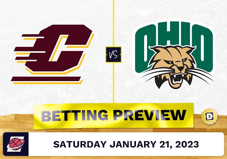 Central Michigan vs. Ohio CBB Prediction and Odds - Jan 21, 2023