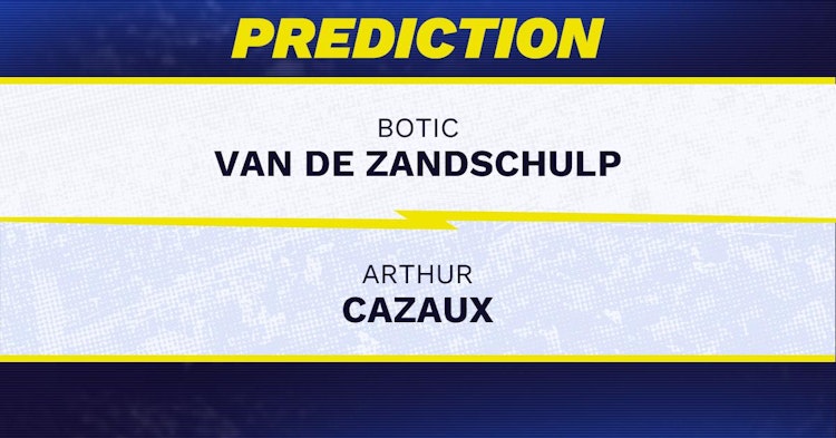 Botic Van de Zandschulp vs. Arthur Cazaux Prediction, Odds, Picks for ATP Winston-Salem Open 2024