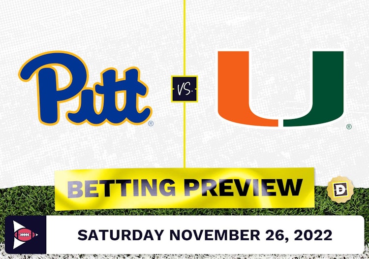 Pittsburgh vs. Miami Florida CFB Prediction and Odds - Nov 26, 2022