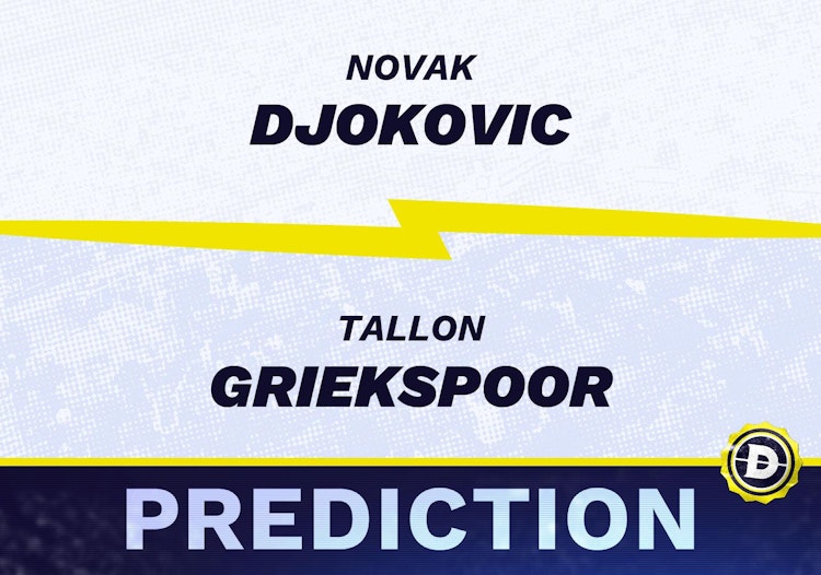 Novak Djokovic vs. Tallon Griekspoor Prediction, Odds, Picks for ATP Geneva Open 2024