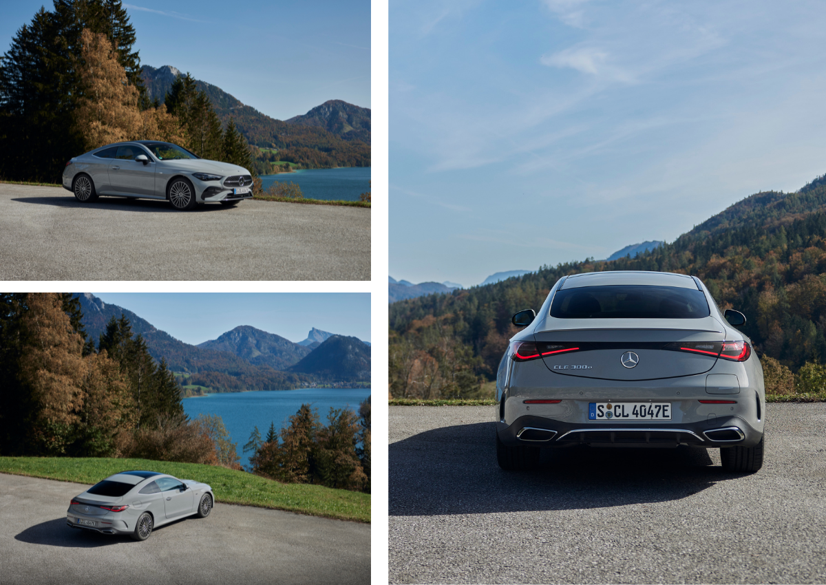 Das Exterieur des Mercedes-Benz CLE Coupé