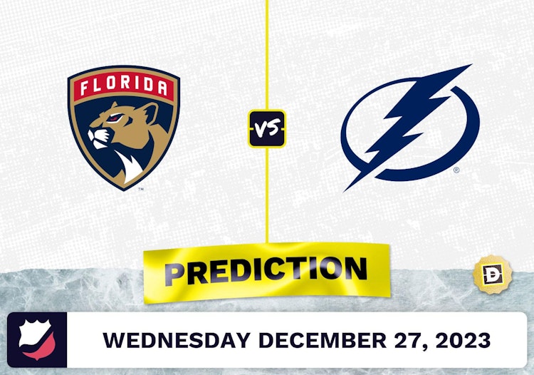 Florida Panthers vs. Tampa Bay Lightning Prediction, Odds, NHL Picks  [12/27/2023]