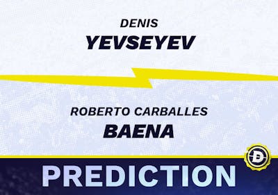 Denis Yevseyev vs. Roberto Carballes Baena Prediction, Odds, Picks for ATP Swedish Open 2024