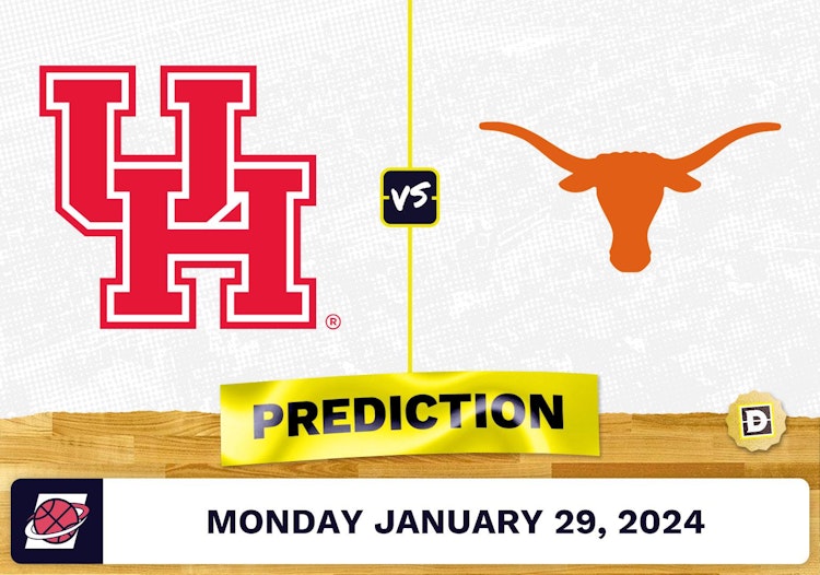 Houston vs. Texas Prediction, Odds, College Basketball Picks [1/29/2024]