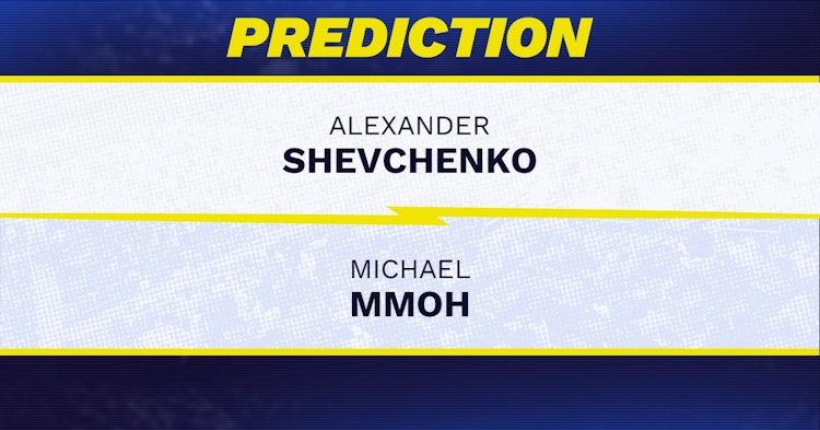 Alexander Shevchenko vs Michael Mmoh Tennis Prediction.