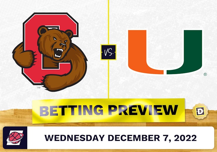 Cornell vs. Miami (FL) CBB Prediction and Odds - Dec 7, 2022