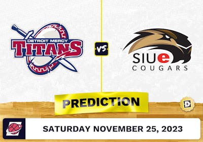 Detroit Mercy vs. SIU-Edwardsville Basketball Prediction - November 25, 2023