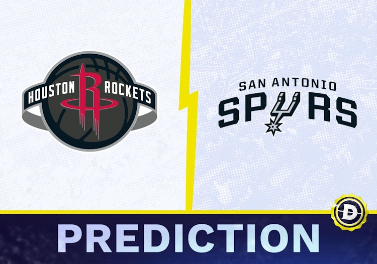 Houston Rockets vs. San Antonio Spurs Prediction Odds NBA Picks