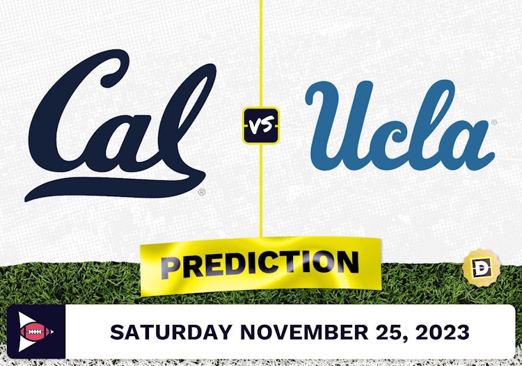California vs. UCLA CFB Prediction and Odds - November 25, 2023