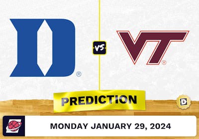Duke vs. Virginia Tech Prediction, Odds, College Basketball Picks [1/29/2024]