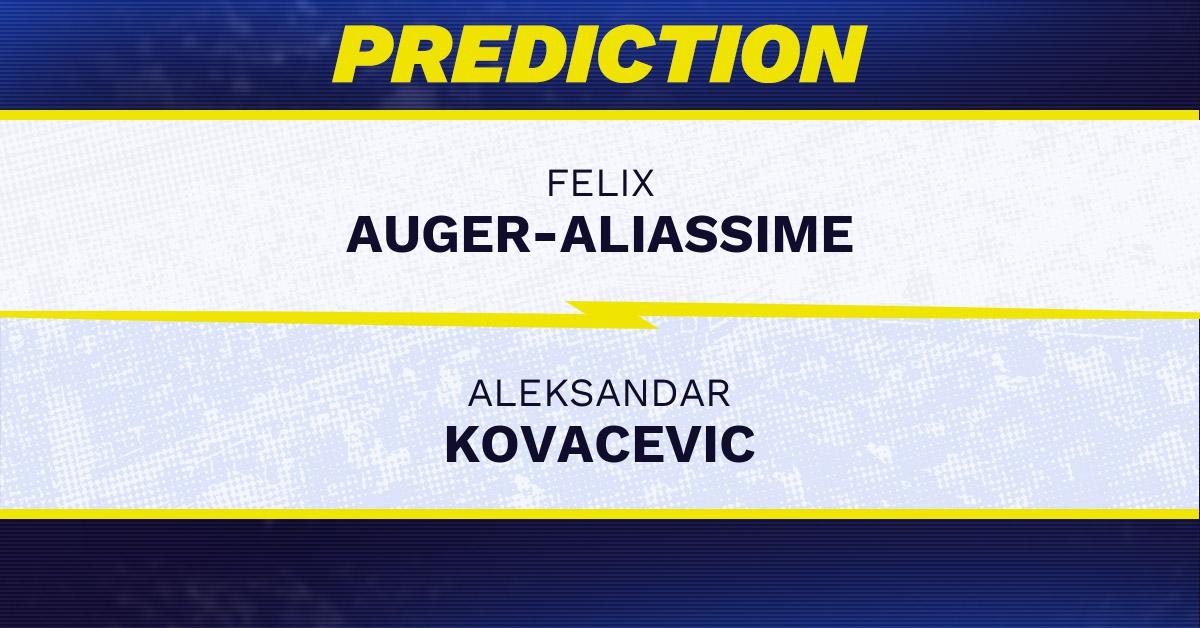 Felix AugerAliassime vs. Aleksandar Kovacevic Prediction for ATP