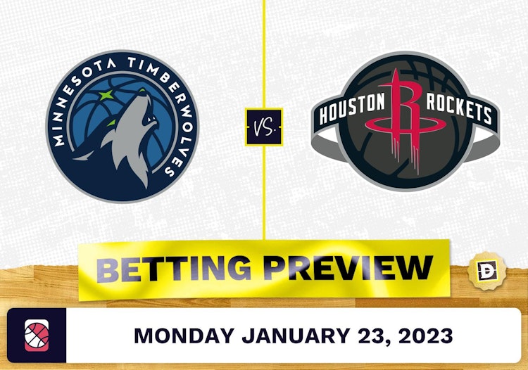 Timberwolves vs. Rockets Prediction and Odds - Jan 23, 2023