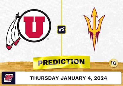 Utah vs. Arizona State Prediction, Odds, College Basketball Picks  [1/4/2024]
