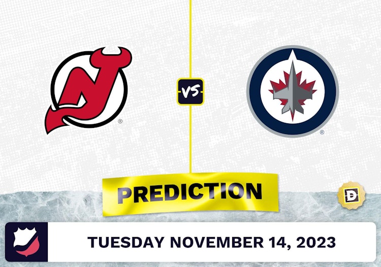 Devils vs. Jets Prediction and Odds - November 14, 2023