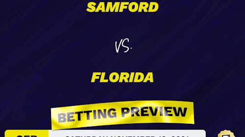Samford vs. Florida CFB Predictions and Odds - Nov 13, 2021