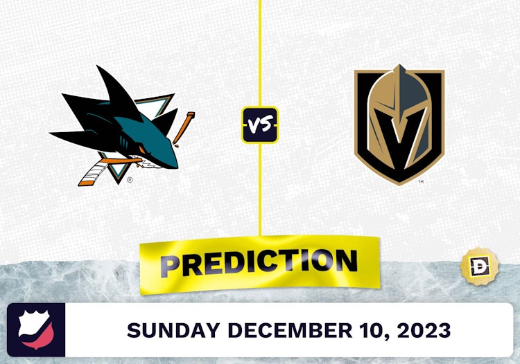 San Jose Sharks vs. Vegas Golden Knights Prediction and Odds - December 10, 2023